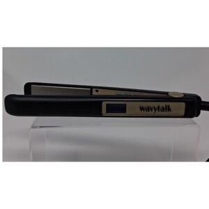 Wavytalk Professional Titanium Hair Straightener Flat Iron Black Gold Digital